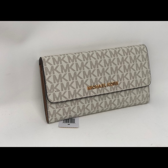 Michael kors jet set travel lg trifold wallet - Picture 2 of 6